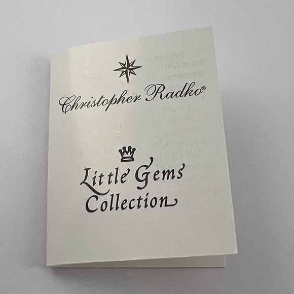 Christopher Radko Hop To It Gem Bunny Rabbit Ornament Glass Easter 1999-2000 - Picture 9 of 10